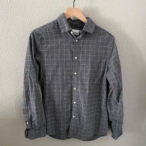 Small dark gray Goodfellow button down